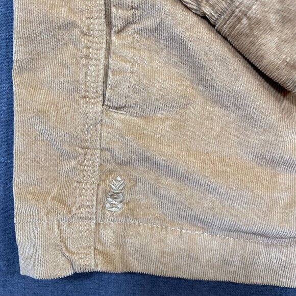 Chubbies Mens Corduroy Button-Up Jacket Beige Size Large - Picture 12 of 14